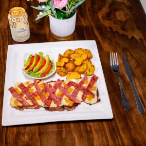 Lomo de cerdo hawaiano